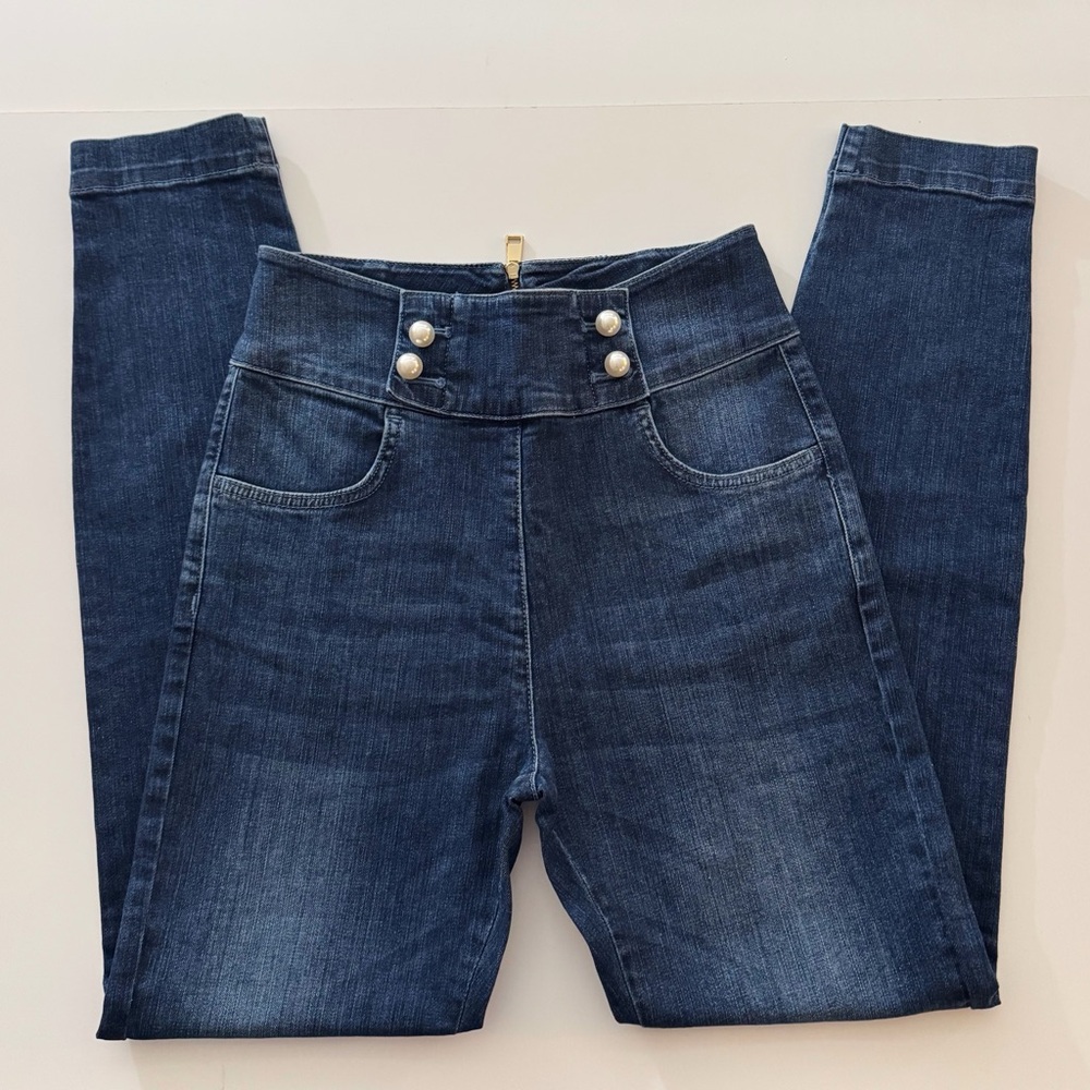 Luisa Spagnoli High Waist Skinny Jeans